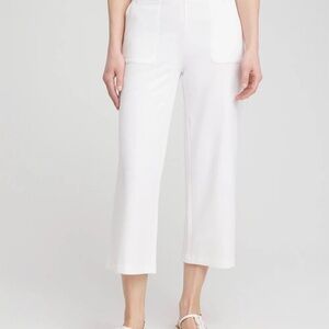 Chico's Zenergy White Cropped Pants